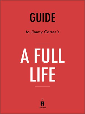 cover image of A Full Life by Jimmy Carter / Summary & Analysis